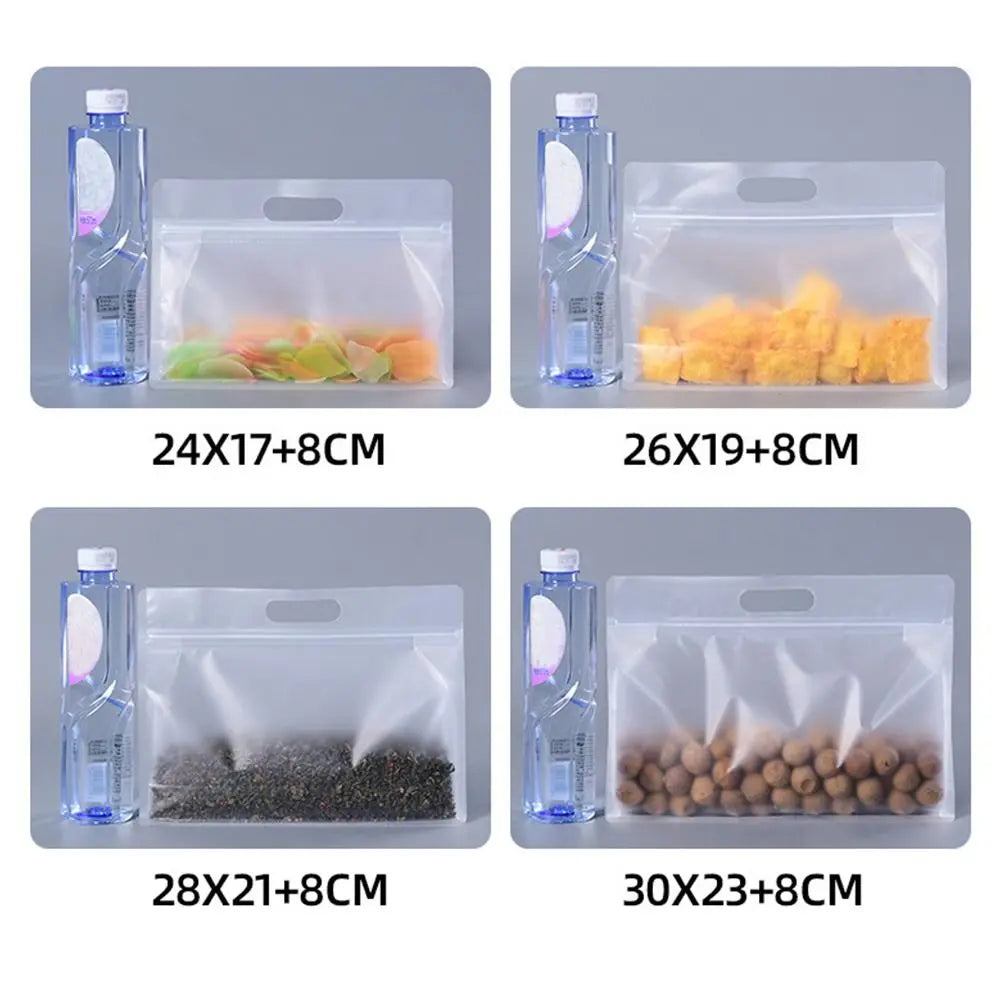 Silicone Food Storage Containers Leakproof Containers Reusable Stand Up Zip Shut Bag Cup Fresh Bag Food Storage Bag Fresh Wrap